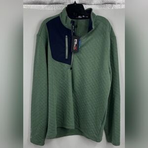 Ralph Lauren RLX Men's Green Pullover Golf Sweater Size XL